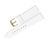 HASGTFM RETRAJE REATRO 18 mm 20 mm 22 mm Fino de reloj suave Correa de correa adecuada for un ajuste adecuado for DW Reloj Galaxy Watch Gear S3(White gold,16mm)