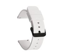 HASGTFM Sport Silicone Strap Strap Wnist Bracelet Fit For Samsung Fit for Galaxy Fit for Active 2 Fit for Huawei GT 2E Fit For Quartz Fit For Business Watch 14 16 18 20 mm 22 mm 24 mm de 24 mm(White02