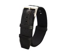 HASGTFM Sports Nylon Strap 20mm 22mm apto for la moda de la OTAN verde Black Brown Brown Impermeable Sweatproof Reemplazo Banda de Pulsera(2,22mm)