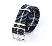 HASGTFM Sports Nylon Watch Strap Fit for ORIS Citizen WatchBand Sea Master 007 Black Bay BB58 Accesorios de pulseras 20mm 22mm Zulu OTAN 1960(Blue Pink,22mm)