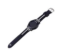 HASGTFM Strap de pulsera de silicona 22mm 46mm / 46mm HONOR Pulsera de correa mágica SmartWatch WatchBand Fit for Huawei Reloj Gt Adecuado Gt Activo(Black and white)