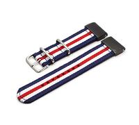 HASGTFM Strap Nylon 26 22 2 0 mm Fit Watch Band Fit for Garmin-Fenix 5x 5 5s Más/apto for Fenix 3/3 HR/935 945 Pulsera inteligente(2blue 2white 1red,26mm 5X 3 3HR)