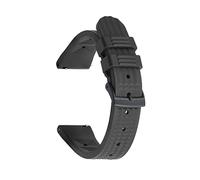 HASGTFM Suelte Fluoro Goma Reloj Banda Waffle 2 0mm Mira la correa Ajuste for el buceo Seiko Pulsera impermeable Accesorios de reemplazo(Black Black)