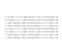 HASGTFM Tira de LED for iluminación Trasera 6916L-2705A 6916L-2706A 6916L-2707A 6916L-2708A Apto for LG 49 Pulgadas TV 49UH620V 49UH603V LC490DGE