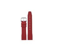 HASGTFM Watchdives Correa de caucho Natural 20mm 22mm correa de reloj de goma Universal de extremo plano de liberación rápida compatible con SKX007/SKX009/Turtel(Black 01,20mm)