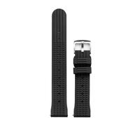 HASGTFM Watchdives FKM-Reloj de goma Waffle, correa de liberación rápida, correa de reloj de goma suave, correas de repuesto impermeables, 20MM, 22MM(20mm)