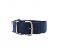 HASGTFM Zulu Nylon Watno Watch Strap 20mm 22mm reloj de reloj de reloj for James Bond 007 Design Black/Red/Green Watch Band Use material amigable for la piel(Dark blue,20mm)