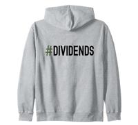 Hashtag Dividendos Dividendos Inversor Ingresos Pasivos Finanzas Sudadera con Capucha