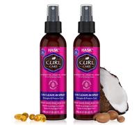 HASK CURL CARE 5-IN-1 Leave-In Spray Conditioner 2 Piece Bundle- vegan