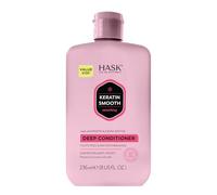 HASK Tratamiento acondicionador profundo alisador de queratina para todo tipo de cabello, seguro para el color, sin gluten, sin sulfatos, sin parabenos, 1 botella de 236 ml
