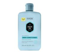HASK Tratamiento acondicionador profundo con aceite de argán para todo tipo de cabello, seguro para el color, sin gluten, sin sulfatos, sin parabenos, 1 botella de 236 ml