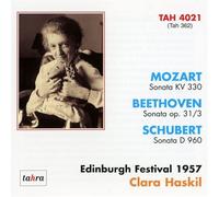 Haskil, Clara - Beethoven OP.31-Mozart K330 Schubert : Sonates D960