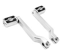 HASkulle AfterMokit - Palanca de cambio de aluminio para Harley Davidson FL Softail 1986 y modelos de gira 1988 and Up Trike Models 2008 and Up Trike