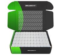 HASKYY 50 pesas de rueda de acero, 50 barras autoadhesivas, 12 x 5 g, chapado en zinc y recubierto de plástico