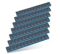 HASKYY 7 Contrapesos de 12x5g Pesos adhesivos Pesos de acero Barras adhesivas de 60g Selección (Antracita)