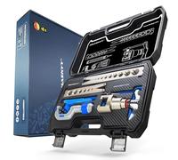 HASKYY Herramienta de abocardado 5-19mm 1/8"-3/4" Herramienta de abocardado oscilante Aire acondicionado R407c R410a con cortador de tubos