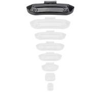 HASKYY Juego de 50 pesos para llantas de acero, 40 g, color negro