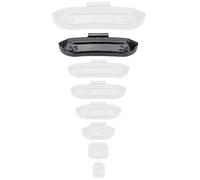 HASKYY Juego de pesas para llantas de acero, 100 unidades de 35 g, color negro