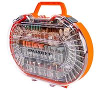HASKYY Kit de Accesorios para Herramienta Rotativa 276 Piezas para Lijar, Cortar, Pulir, Grabar y Taladrar - con Discos de Corte, Accesorios de Pulido y Mini Brocas