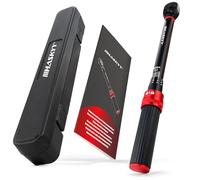 HASKYY Llave dinamométrica de 1/4" 10-50Nm para bicicleta, motor, moto, quad, llave de par de clic