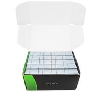 HASKYY Pesos de equilibrio de acero galvanizado, 100 barritas adhesivas, 60 g, 6 kg, plateadas, 4 x 5 g + 4 x 10 g