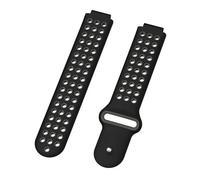 HASMI Correa de 22 mm compatible con Garmin Forerunner 220 230 235 630 620 735 Approach S20 S5 S6 pulsera de silicona accesorios for pulsera (Color : Black-gray, Size : For Forerunner 620)