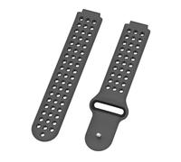 HASMI Correa de 22 mm compatible con Garmin Forerunner 220 230 235 630 620 735 Approach S20 S5 S6 pulsera de silicona accesorios for pulsera (Color : Gray-black, Size : For Forerunner 630)