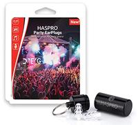 HASPRO Party - Tapones para los oídos para conciertos, eventos masivos, tapones para los oídos para músicos. Tapones de silicona suaves para los oídos para conciertos y eventos masivos