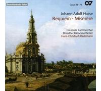 HASSE,JOHANN ADOLF Requiem & Miserere (CD) (Importación USA)