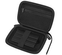 Hassoft Funda compatible con Samsung T9 Portable SSD, Samsung T7 Shield, T7, T7 Touch, unidad externa portátil de estado sólido y accesorios, funda de transporte rígida de viaje, funda de