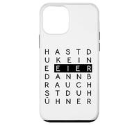Hast du keine Eier, brauchst du Hühner! - Witziger Spruch Carcasa para iPhone 12 mini