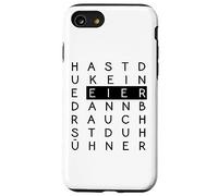 Hast du keine Eier, brauchst du Hühner! - Witziger Spruch Carcasa para iPhone SE (2020) / 7 / 8
