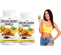 Hasta 720 comprimidos de cúrcuma jengibre canela y más de Line@Diet: 180 comprimidos / 2 unidades