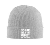 hasta Ahora, Esta Es La Edad Más Avanzada Que He Tenido. Beanie Suave Gorro Invierno Transpirable Gorros para Ciclismo Mujeres Hombre