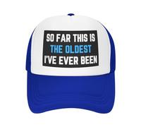 hasta Ahora Este Es El Más Viejo Que He Sido Gorra De Visera Vintage Gorra Running Clásica Running Gorros para Aire Libre Unisex Exteriores