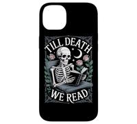 Hasta la muerte leemos Skeleton Dark Academia Carcasa para iPhone 14 Plus