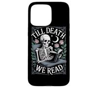 Hasta la muerte leemos Skeleton Dark Academia Carcasa para iPhone 15 Pro Max