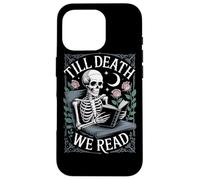 Hasta la muerte leemos Skeleton Dark Academia Carcasa para iPhone 16 Pro