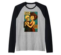 Hasta la muerte y después de la danza romántica más allá del tiempo Camiseta Manga Raglan