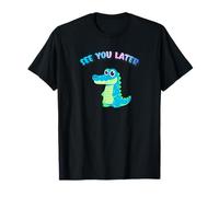 ¡hasta Luego, cocodrilo, Divertido y Lindo, último día de Clases! Camiseta