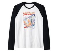 hasta Que la Muerte Nos separe Esqueleto Novia Romance gótico Camiseta Manga Raglan