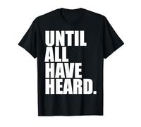 Hasta que todos hayan escuchado el deber cristiano Jesucristo Dios Amante Camiseta