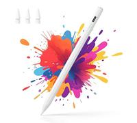 Hastraith Lápiz para Apple iPad 2018-2025, Carga Rápida en 13 Minutos, Adsorción Magnética, Detección de Inclinación, Rechazo de Palma, Pencil para iPad 6-11/Pro 3-7/Air 3-7/Mini 5-7 Generacion,Blanco
