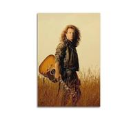 HASUEQWERURU Jon Bon Jovi (9) pósteres estéticos para decoración de pared, lienzo vintage, pintura decorativa, póster decorativo para sala de estar, dormitorio, derector de 20 x 30 cm, estilo sin