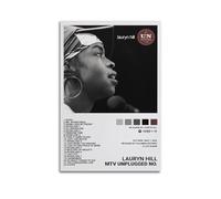 HASUEQWERURU Lauryn Hill Album MTV Unplugged No. 2.0 - Póster estético de pared para decoración de pared, lienzo vintage, pintura decorativa, póster decorativo para sala de estar, dormitorio, derector