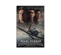 HASUEQWERURU Póster estético de Pearl Harbor para decoración de pared, lienzo vintage, pintura decorativa para sala de estar, dormitorio, derector de 20 x 30 cm, estilo sin marco
