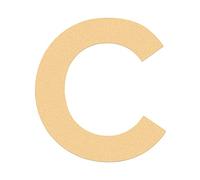 HASWARE Número de casa de 7.5 cm (3 pulgadas) Letras autoadhesivas para puerta de apartamento Números de calle y placa de dirección para casa Decoración elegante, acrílico (C, dorado)