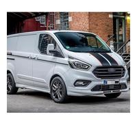 HASWEX 2 uds pegatinas para cubierta de motor de coche, para Ford Transit Tourneo Custom Camper Van Auto Hood Bonnet Decor calcomanías de vinilo rayas deportivas