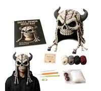 Hat Crochet Kit | Handmade Animal Hat Making Supplies | Crochet Art Craft