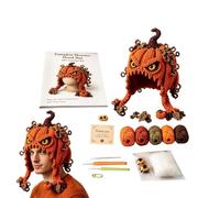 Hat Crochet Kit | Handmade Animal Hat Making Supplies | Crochet Art Craft